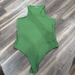 Abercrombie & Fitch Green Bodysuit